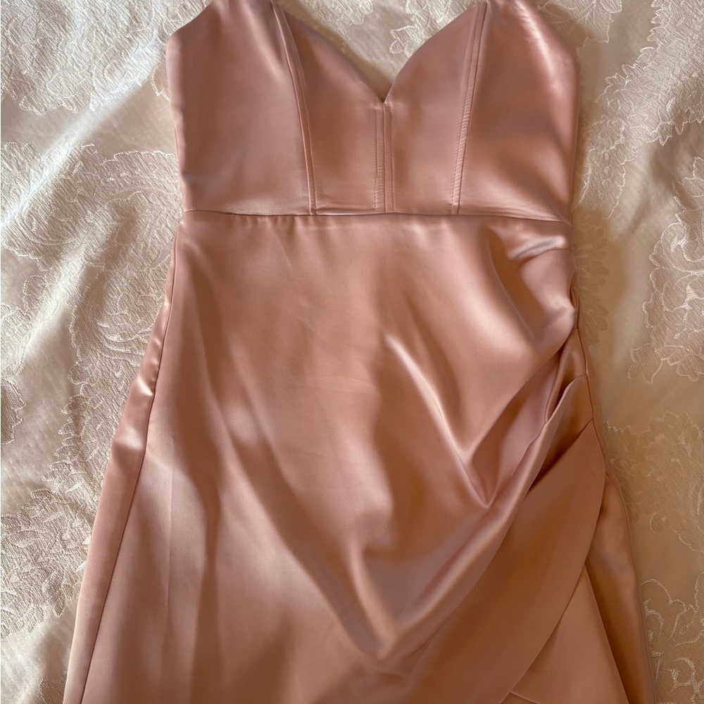 Zara Blush Pink Mini Dress